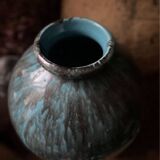 Antique Art Deco vase signed CAB
