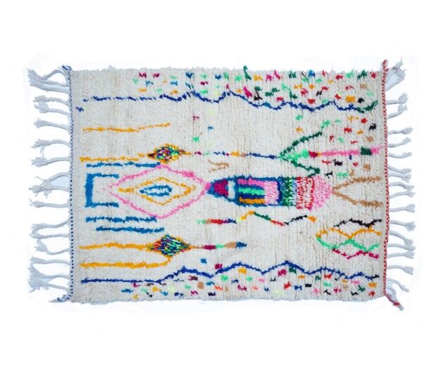 Colorful Berber carpet 158x112cm