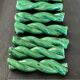 Set of seven ceramic knife holders vintage green color dimension: H-2cm- L-8cm- Pr-2cm-