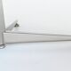 Bureau d'angle exécutif Abbondinterni en acajou et verre, Italie, 1970