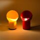 Paire de lampes Space Age italiennes Gagiplast en plastique années 70