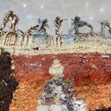 Carpet boucherouiteen fabric colore 158x285cm