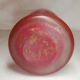 Old glass paste vase h 22.5 cm vintage, decoration, collection