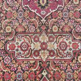 Tapis ancien persan Dorokhsh khorassan du début de 19eme siècle 200x400 cm