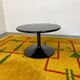 Table Basse d'Appoint Ronde Noire par Pierre Paulin pour Artifort, 1970s