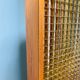 Scandinavian ceiling light in teak, circa 1970.