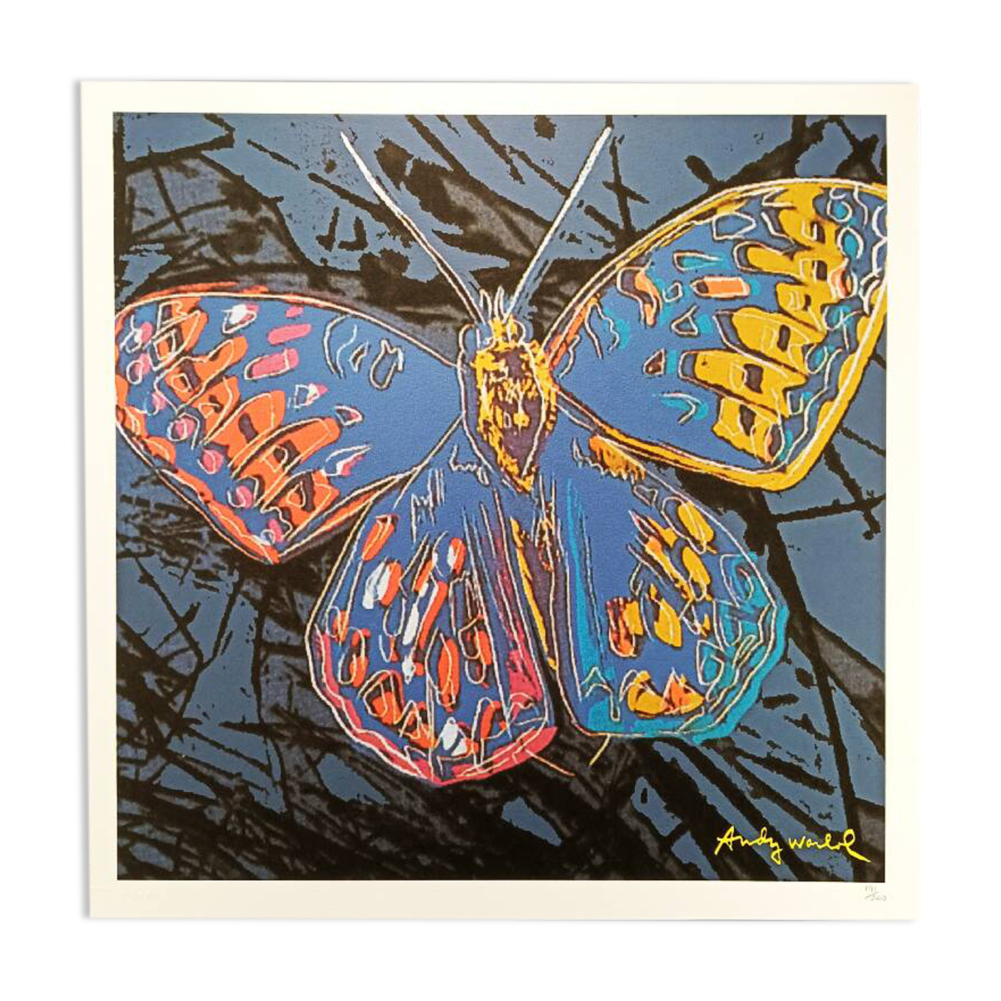 1980s Andy Warhol Limited Edition Lithograph by CMOA.