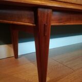 Small row of Scandinavian style teak