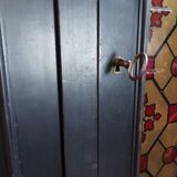 Vintage painted wooden bookcase