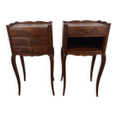 Louis XV style bedside tables