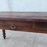 19th century walnut table
