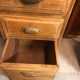 Ancienne console en chêne