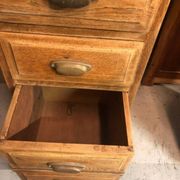 Old oak console