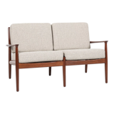 2-seater sofa design Sven Age Eriksen published by Glostrup 1960s.