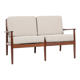 2-seater sofa design Sven Age Eriksen published by Glostrup 1960s.