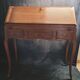 Wooden slope desk louis xv style