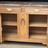 Superb Art Deco buffet with its marble