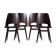 Set of 4 dining chairs by Radomir Hofman for TON, model 514, beech veneer