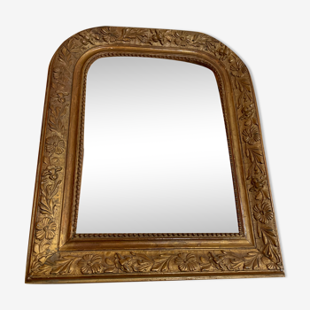 Louis XVI gilded mirror 31x37cm
