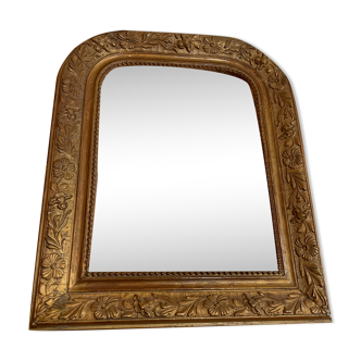 Louis XVI gilded mirror 31x37cm