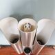 Set of 3 fuga xl wall lights (60cm), raak, 1960s