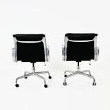 Set of 2 Armchairs by Charles & Ray Eames for Ring Mobelfabrikk Norway, 1970s
