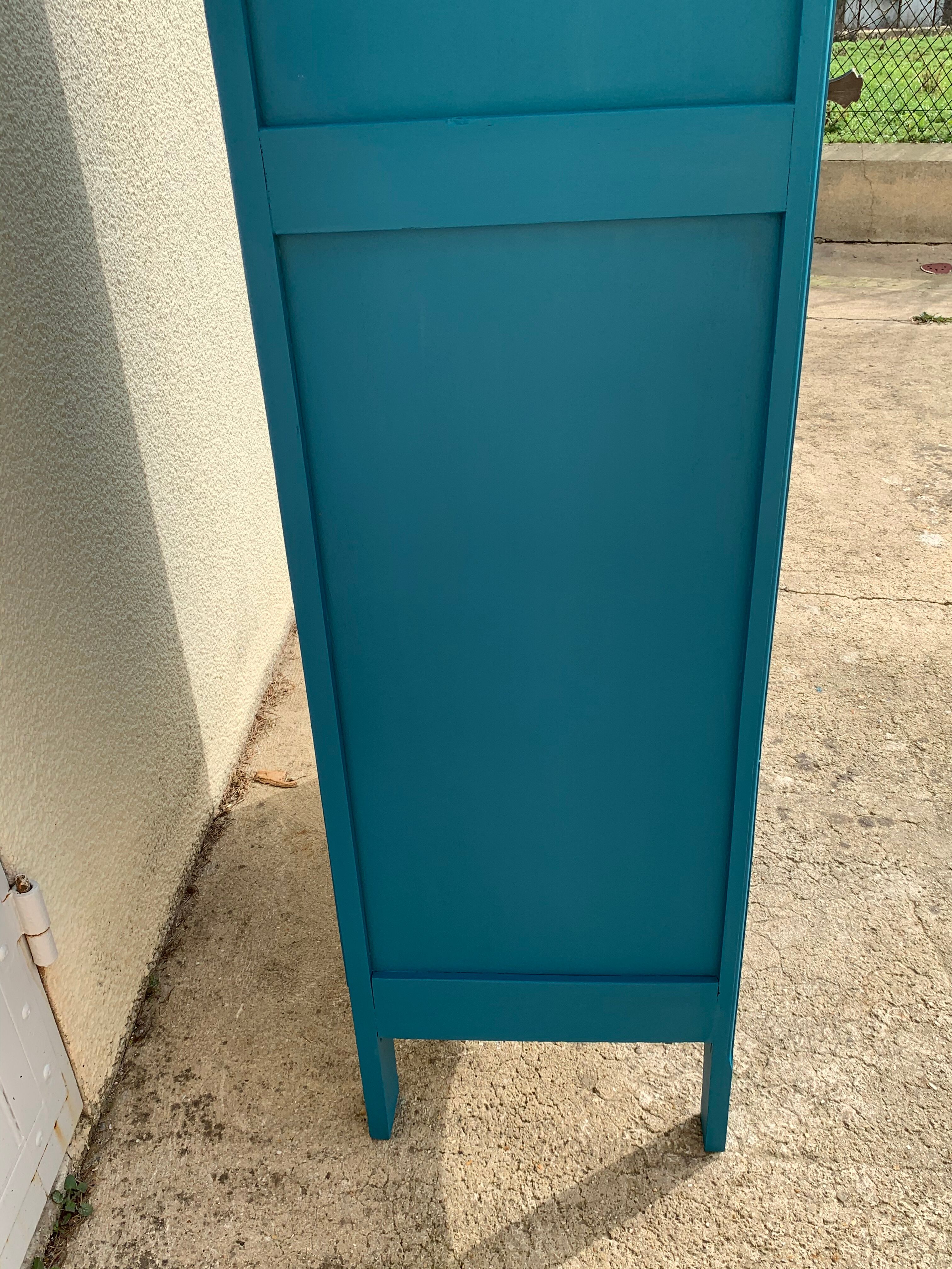 Glass-glazed Parisian wardrobe 1930