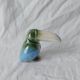 Ceramic Toucan Pastel Iridescent Enamel Decoration