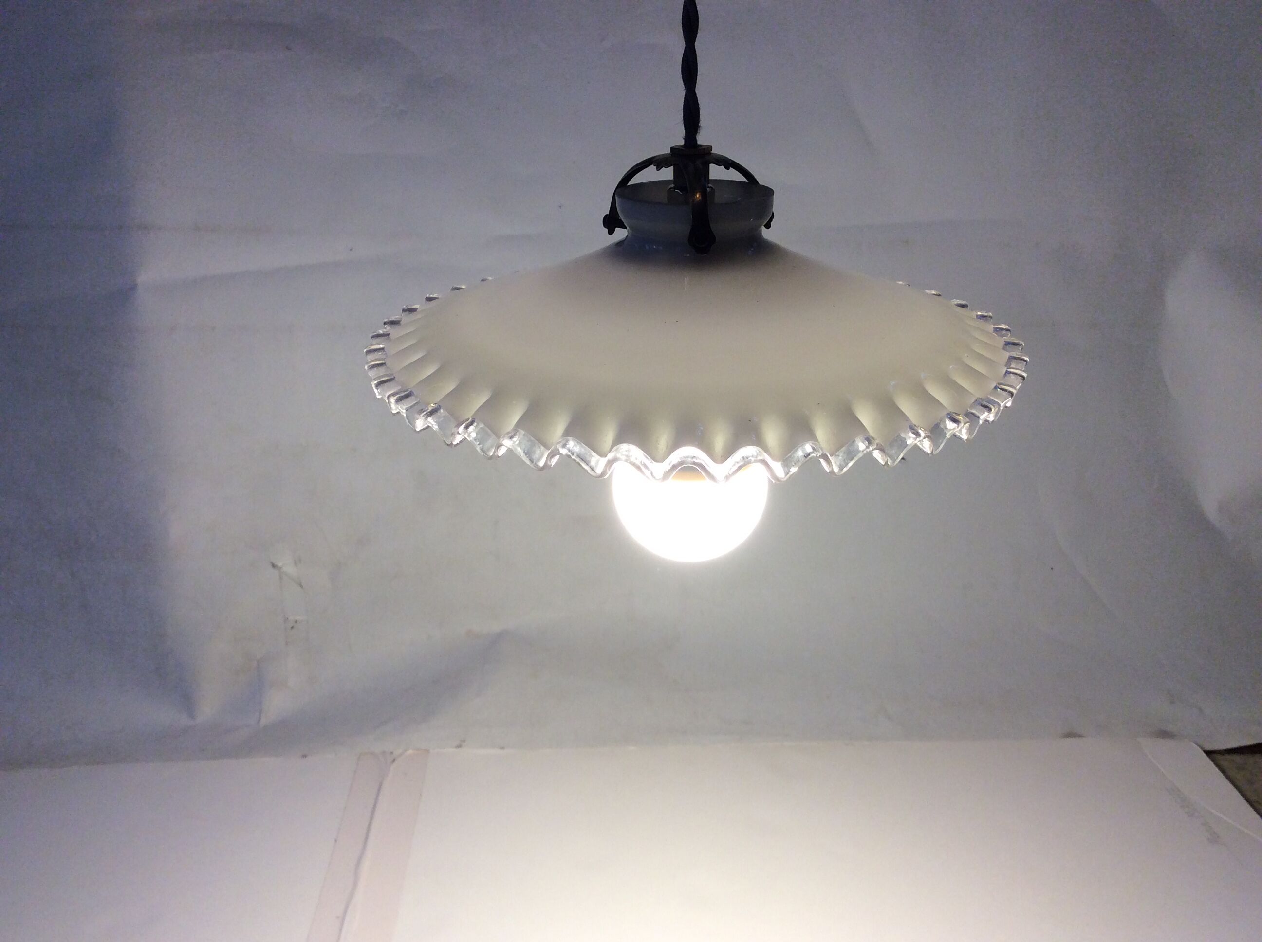 Vintage opaline hanging