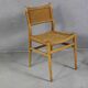 Vintage Cord Woven Chair, Denmark, 1960s