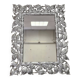 Silver wood mirror