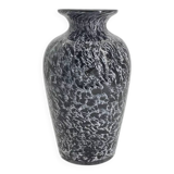 Vase vintage en verre soufflé
