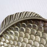 Vintage brass fish-shaped pocket tray