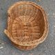 Vintage woven wicker basket
