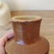 3 stoneware pots