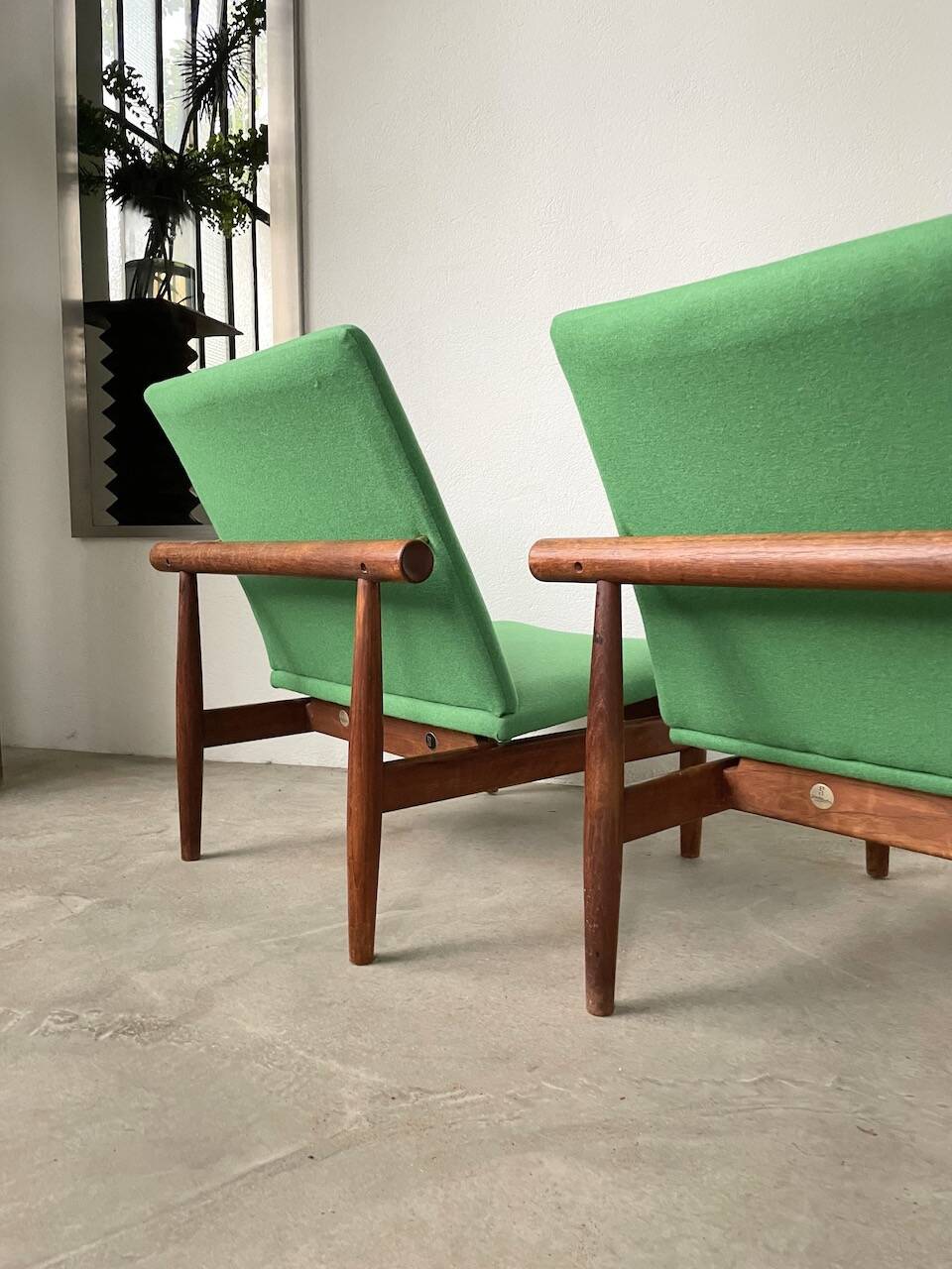 Pair of Finn Juhl Armchair model “Japan” France & Son