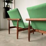 Pair of Finn Juhl Armchair model “Japan” France & Son
