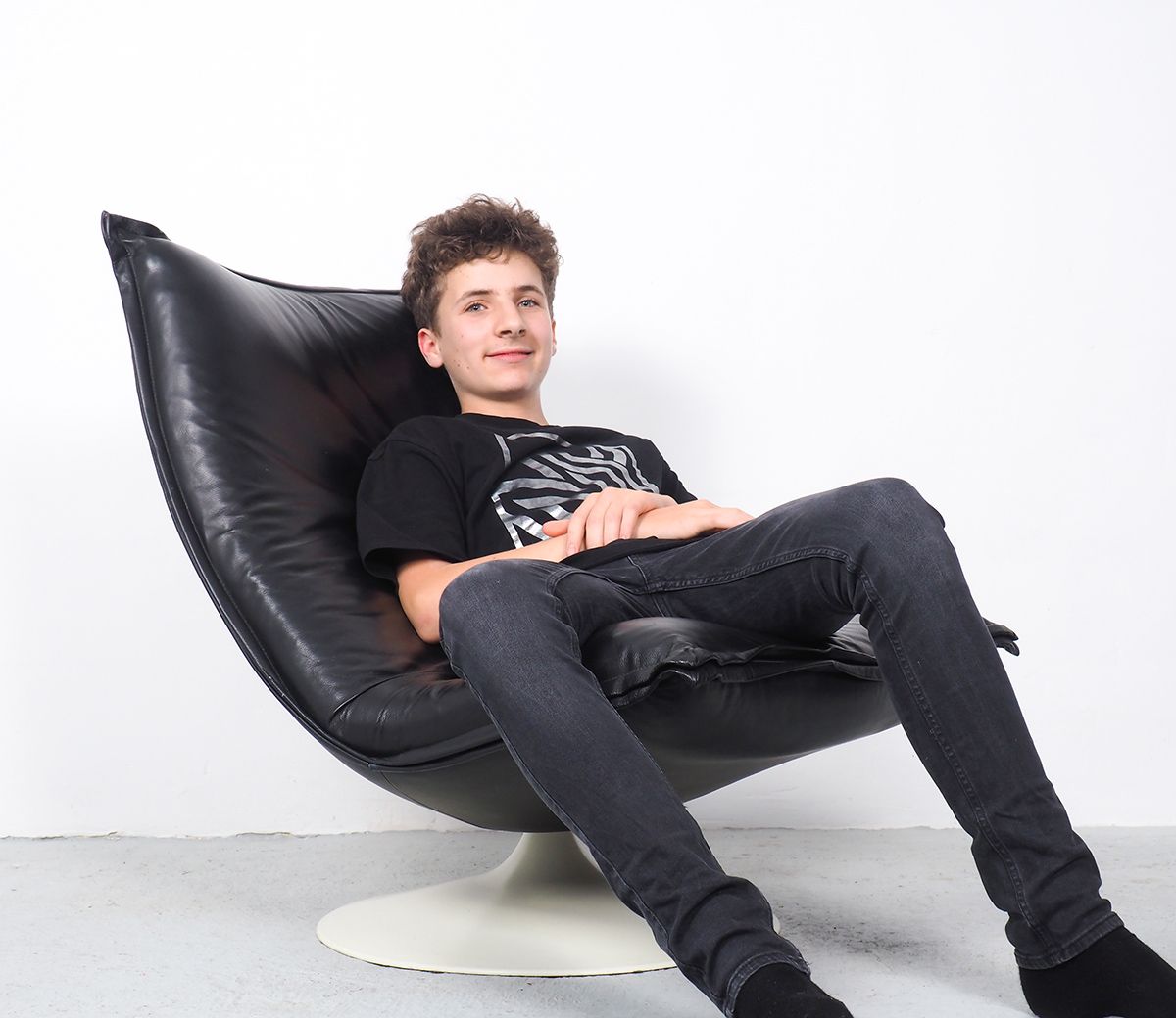 F980 swivel chair by Geoffrey Harcourt, Artifort edition, 1970s