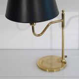Lampe scandinave en laiton 1970