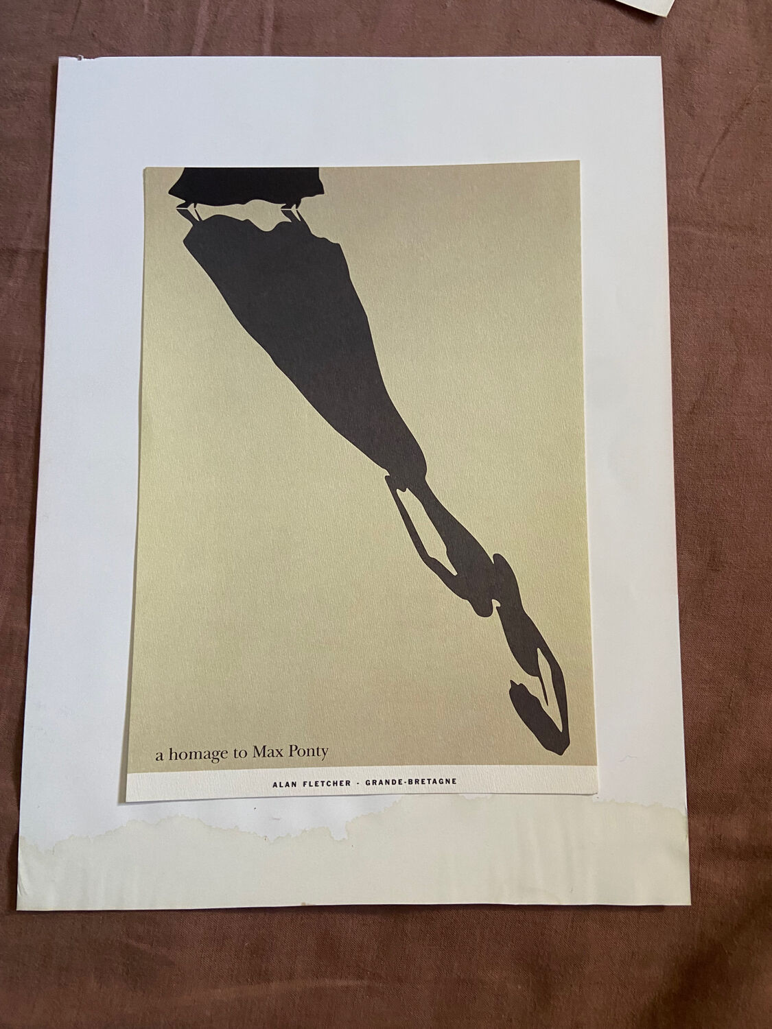 Poster Gitanes by Alan Fletcher