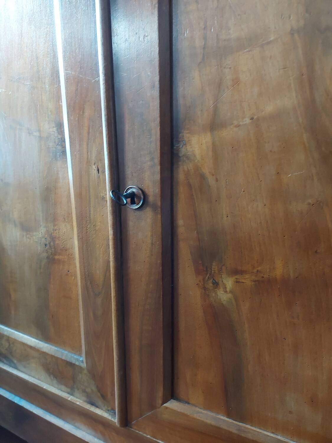 Antique solid wood sideboard