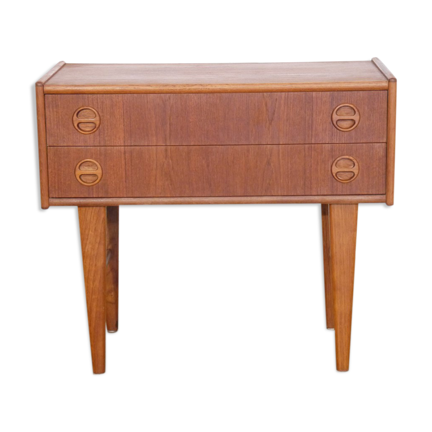 Meuble d'appoint vintage scandinave en teck 1960