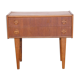 Meuble d'appoint vintage scandinave en teck 1960