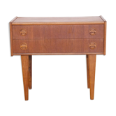 Meuble d'appoint vintage scandinave en teck 1960