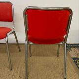 Set of 4 visitor chairs