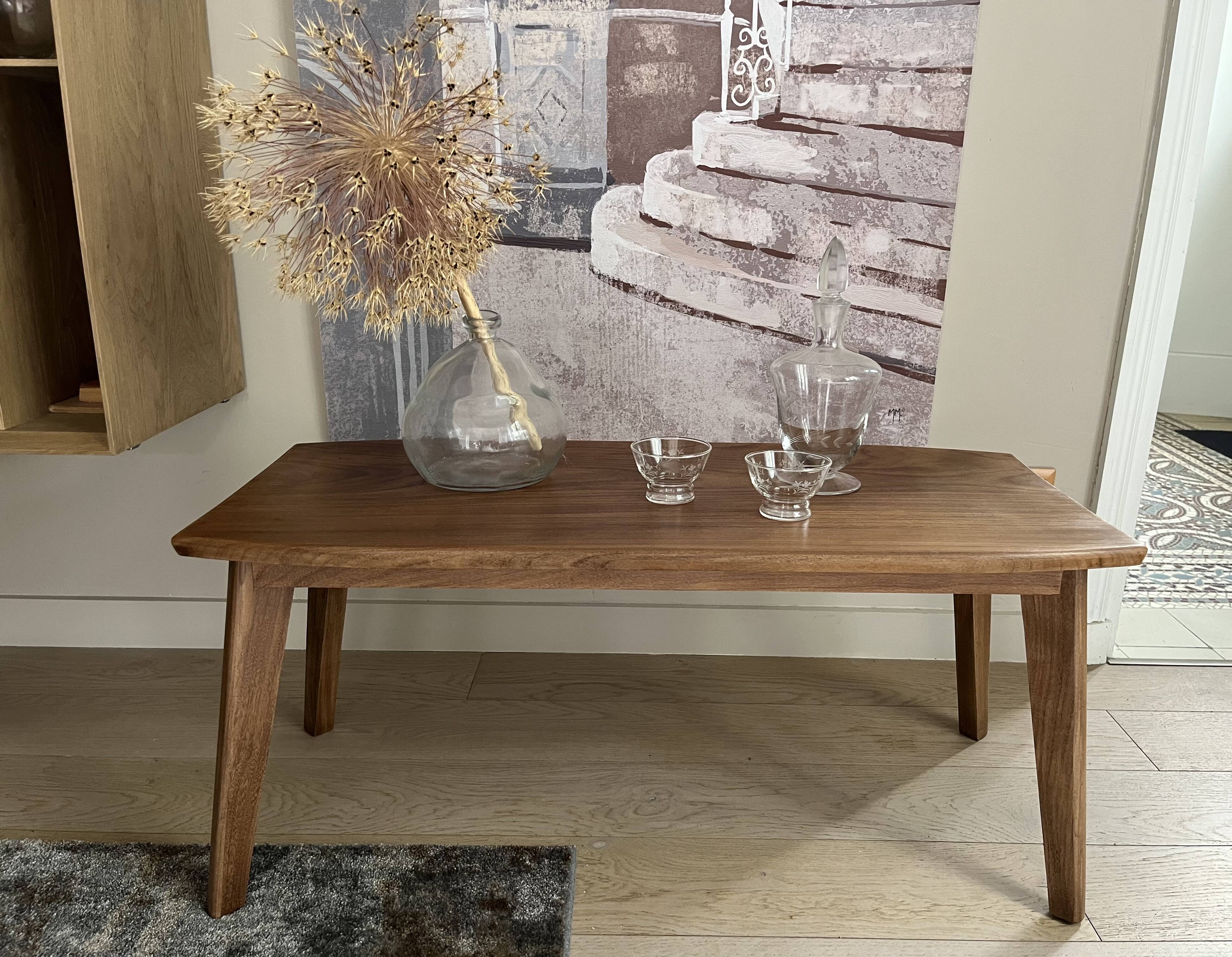 Vintage teak coffee table