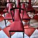 1950 Italian Midcentury Modern Mahogany and Rosewood Dining set, attributed to Osvaldo Borsani