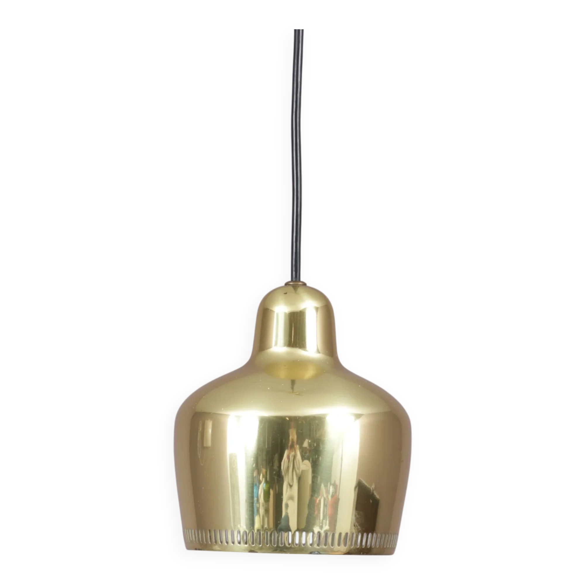 1950s hanging lamp model “Golden Bell” A330S / Alvar Aalto / Louis Poulsen, Denmark