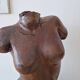 Vintage Studio Pottery Female Torso Sculpture 1960s Interior Design