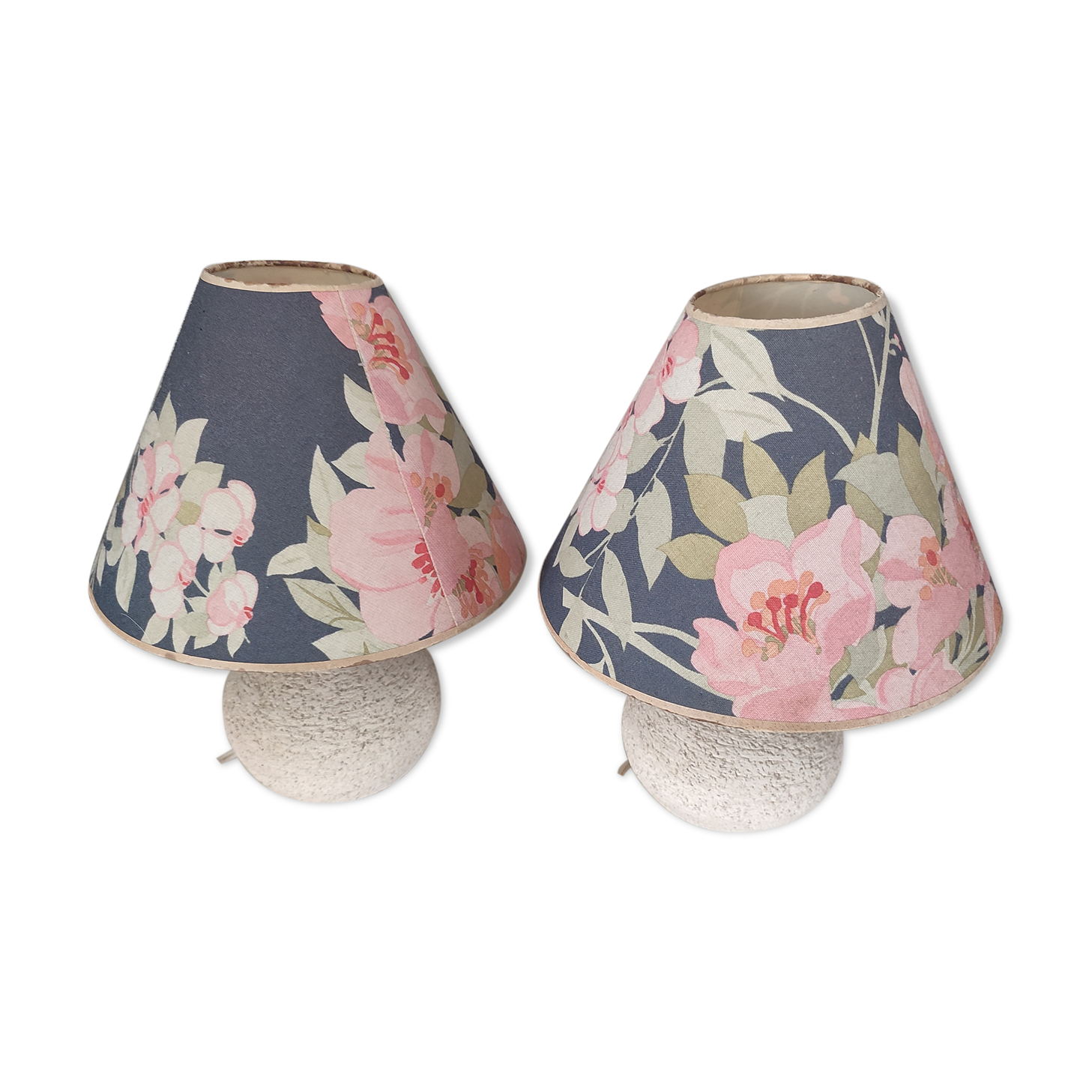 Two bedside lamps at the end of the 70s